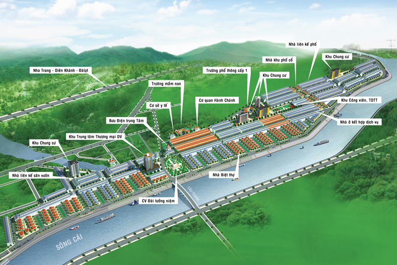 Bán đất Khu đô thị Nam Sông Cái Nha Trang giá chính chủ