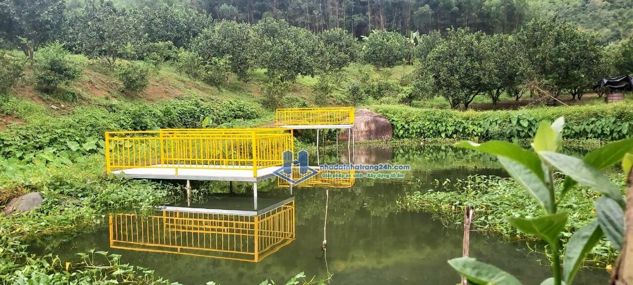Bán đất vườn xã Khánh Phú huyện Khánh Vĩnh có suối bao quanh