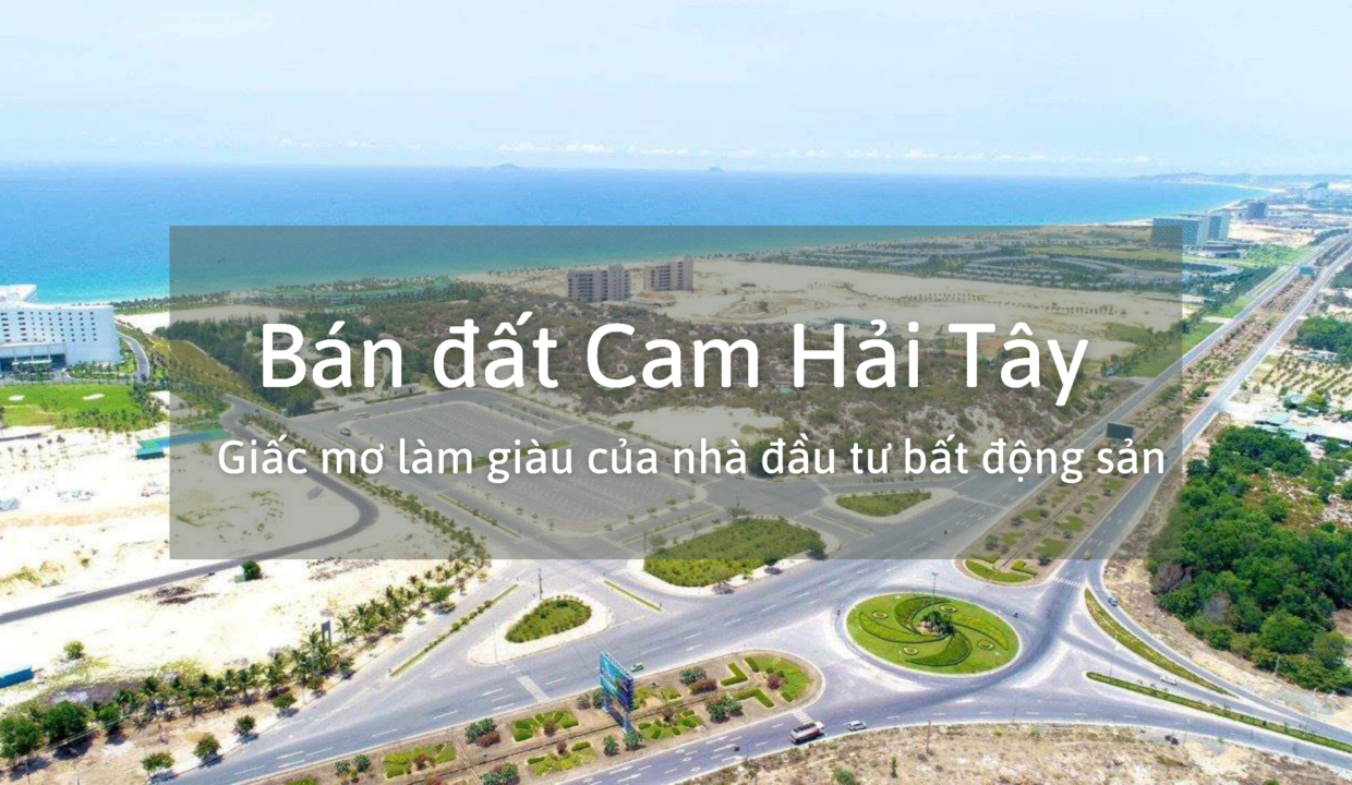 bán đất Cam Hải Tây