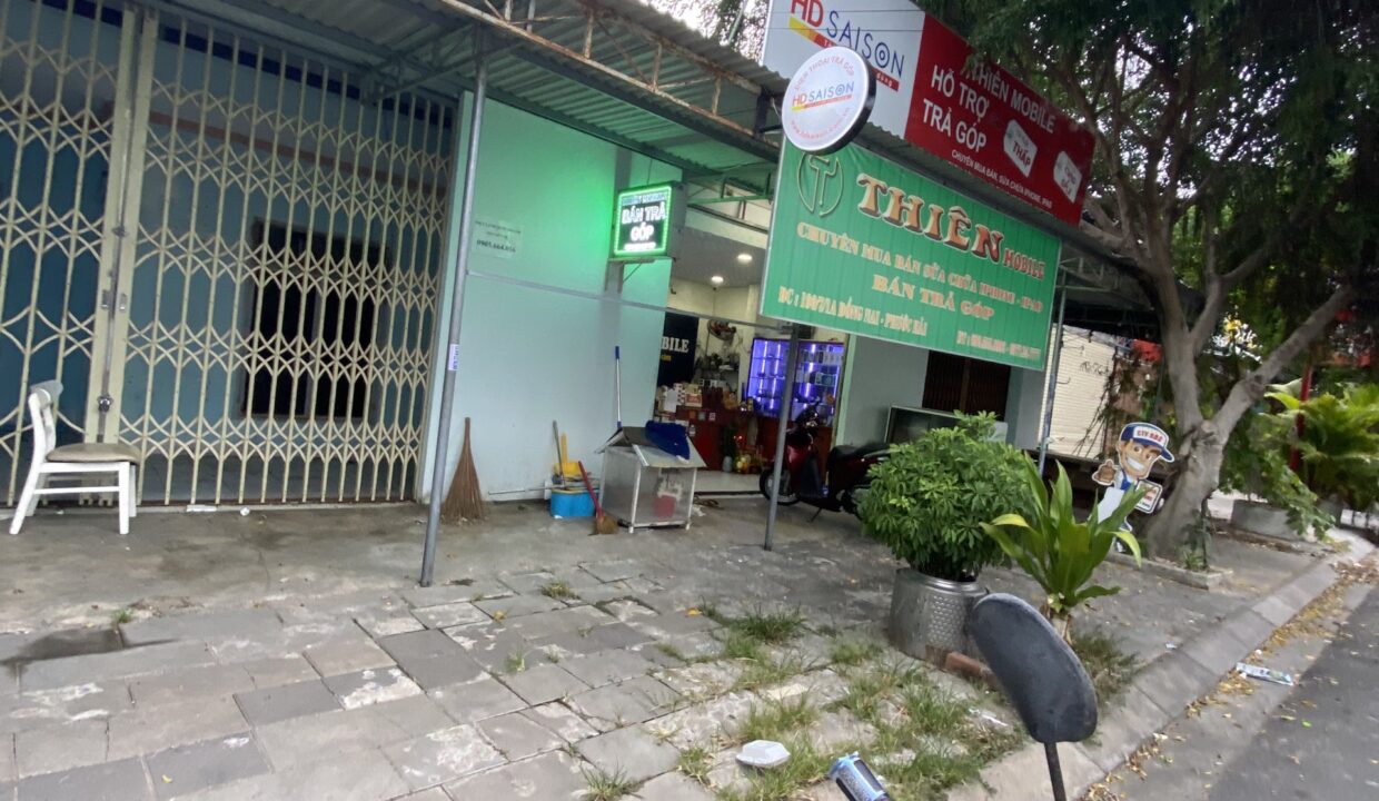 Bán nhà mặt tiền đường A6 VCN Phước Hải